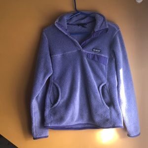 Small purple Patagonia fleece